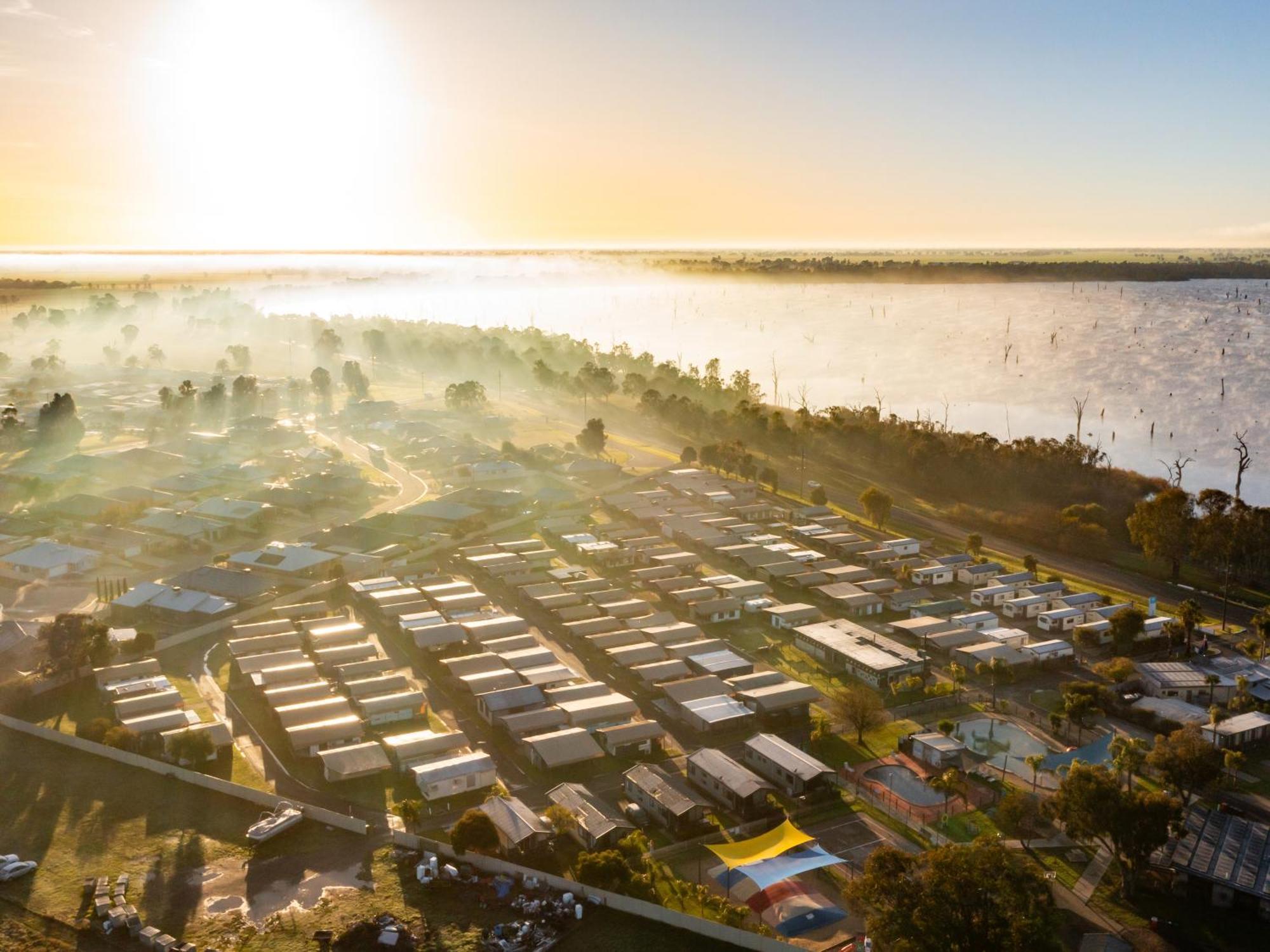 Nrma Yarrawonga Mulwala Holiday Park Buitenkant foto